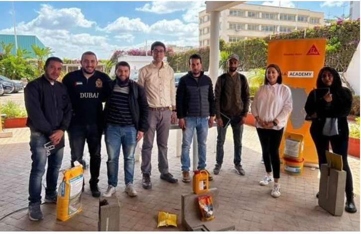 Sika Maroc a organisé, le 21/04/2022, une formation au profit de nos équipes autour du thème : « Etanchéité des ouvrages ».