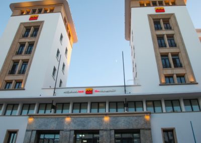 Façade et Data Center, Siège AttijariWafa Bank