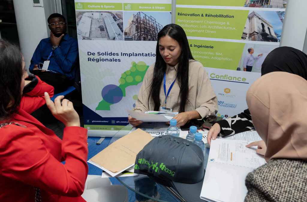 G3c Au Job Fair De L’université Internationale De Casablanca